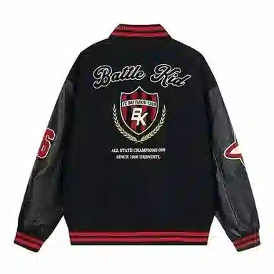 Pirkadat Baseball Jacket Black