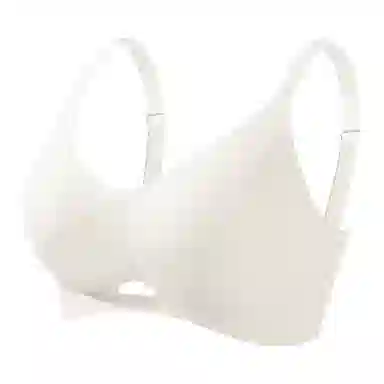 都市丽人 纯色小胸聚拢显大收副乳防下垂无痕提拉上托文胸 女款