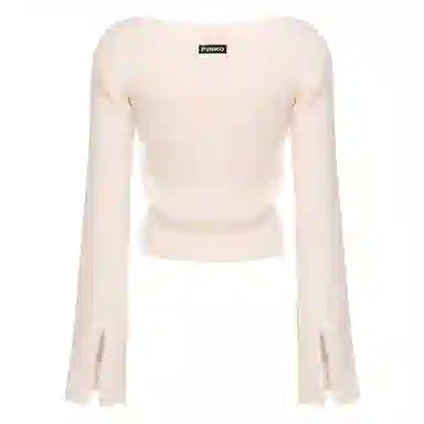 PINKO FW24 White Sweater