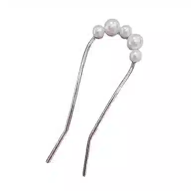 水中玉 简约现代懒人丸子头盘发神器日常簪子高级气质发钗头饰女 发簪 女款