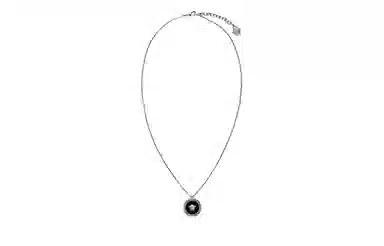Versace Medusa Pendant Black