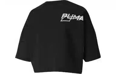 PUMA Evide Form Stripe Crop Tee T