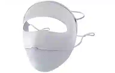 优幽兰 潮流遮全脸防紫外线口罩开车骑行遮阳脸基尼夏季面部防护脸罩透气凉感户外推荐 聚酯纤维 防晒面罩 女款