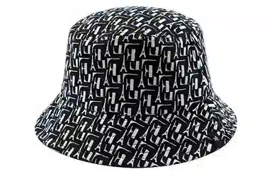 春夏新品洋气百搭法式高级感提花渔夫帽情侣防晒遮阳大檐帽