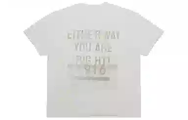 GOOD BAI 916 SS24 sloganoversizeT