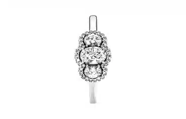 Pandora Three Stone Vintage Ring