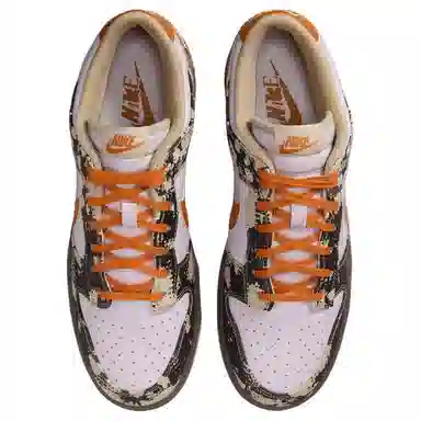 Nike Dunk Low White Black Orange