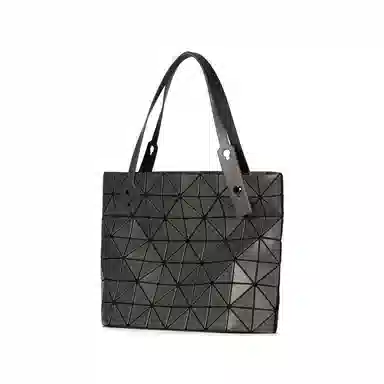 Issey Miyake Rock Boston Bag Carbon Grey