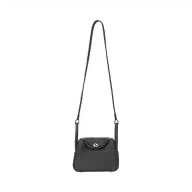 HERMES Lindy II mini Clemence 85 Ardoise
