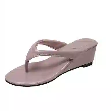 黑恐龙 潮流时尚休闲舒适百搭 防滑人字拖鞋 女款