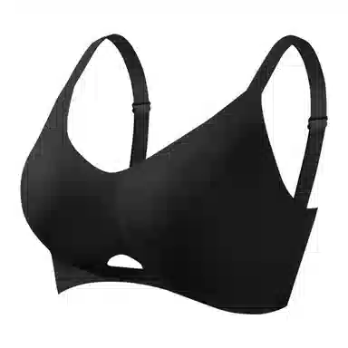 都市丽人 纯色小胸聚拢显大收副乳防下垂无痕提拉上托文胸 女款