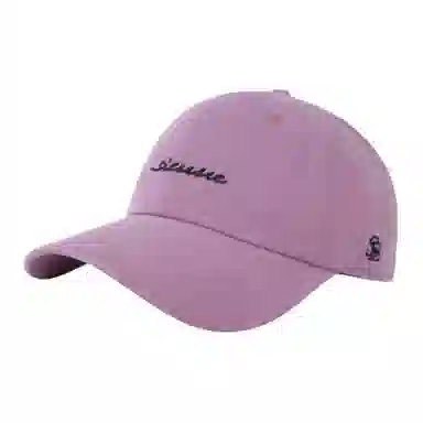 简约时尚百搭潮牌字母刺绣韩版弯檐软顶大头围可调节户外运动休闲遮阳防晒棒球帽 棉 鸭舌帽 男女同款情侣款