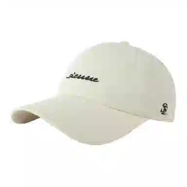 简约时尚百搭潮牌字母刺绣韩版弯檐软顶大头围可调节户外运动休闲遮阳防晒棒球帽 棉 鸭舌帽 男女同款情侣款