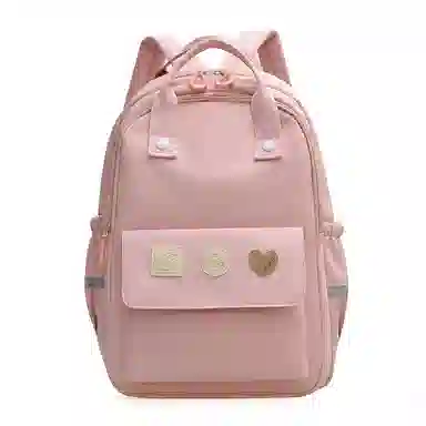 泰克森 大容量 时尚 休闲 尼龙 双肩包 常规 女款 黑色/粉红色/紫色/浅绿色/天蓝色