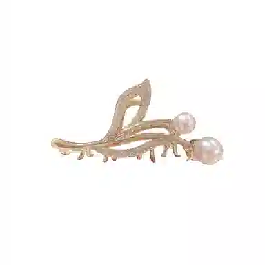 贯古今 珍珠抓夹大号后脑勺高级感夏季气质 合金 发夹 女款