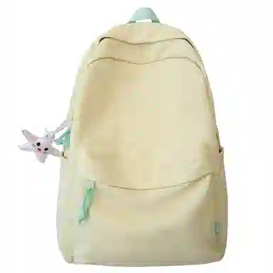 醇龙 原宿潮流简约小众书包日常轻便通勤 尼龙 双肩包 常规 女款 多色