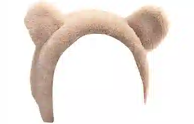 优幽兰 可爱毛绒纯色耳包保暖韩版简约百搭甜美防风防寒多用途头箍护耳保暖 耳罩 女款