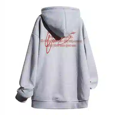 海底小纵队 美式高街重磅国潮简约字母复古基础款休闲时尚百搭学院风宽松卫衣 男女同款