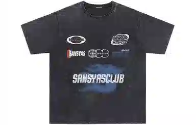 SANSYAS Vintage Racing Logo Tee