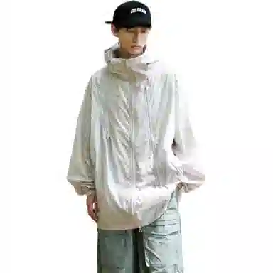 佐菲利 美式高街机能风设计感户外连帽防晒服 男女同款