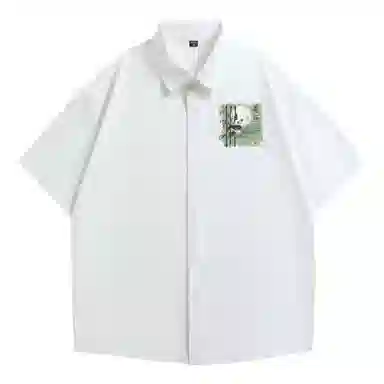 TIMD Panda Print Oversized T-Shirt White