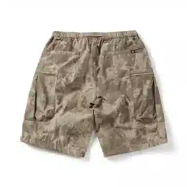 实年服工 轻薄户外多口袋五分裤宽松休闲工装短裤 男款