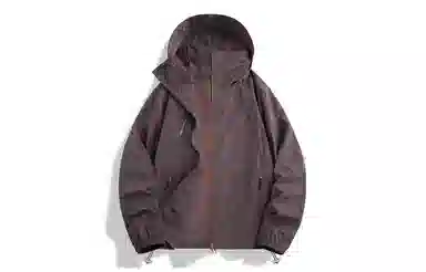 木林森 户外透气宽松舒适百搭连帽防晒服 男女同款