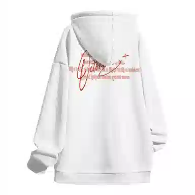 海底小纵队 美式高街重磅国潮简约字母复古基础款休闲时尚百搭学院风宽松卫衣 男女同款