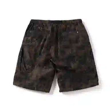 实年服工 轻薄户外多口袋五分裤宽松休闲工装短裤 男款