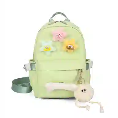 彤彤兔 日系简约小清新 尼龙 胸包 女款 多色