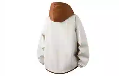 王者荣耀 鲁班七号星空梦想款 美式复古高街假两件基础款撞色拼接连帽长袖高级感户外运动休闲宽松通勤百搭外套夹克 男女同款