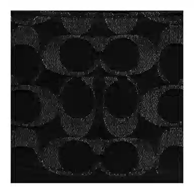 COACH Warren 29 Denim Waist Bag Black