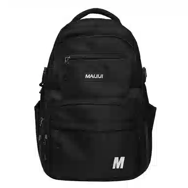 彤彤兔 纯色简约背包韩版 尼龙 双肩包 常规 女款 米白色/黑色/红色/卡其色/灰色