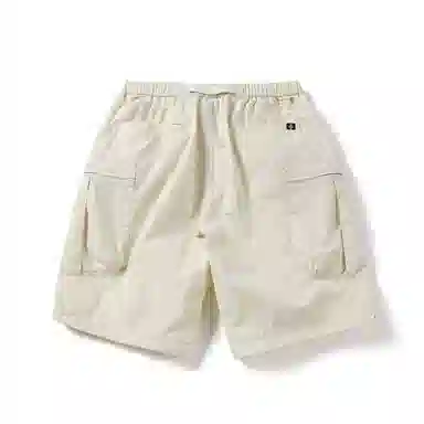 实年服工 轻薄户外多口袋五分裤宽松休闲工装短裤 男款