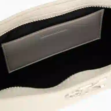 Calvin Klein Shoulder Bag Milk White