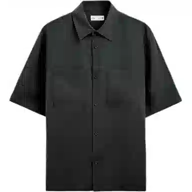 ZARA Short Sleeve Shirt Black