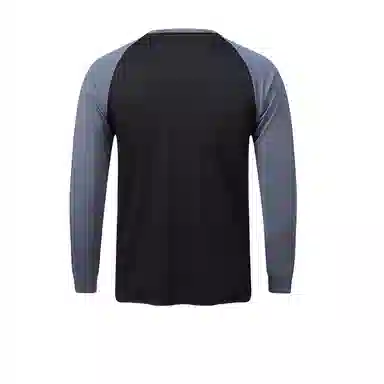 浪莎 长袖圆领快干衣跑步篮球足球训练健身衣 男款