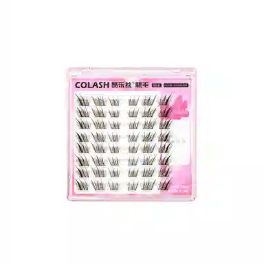 酷乐丝 胶水款黑棕苏妲己 假睫毛 眼尾拉长款 仿真舒适  狐系睫毛  上眼无感