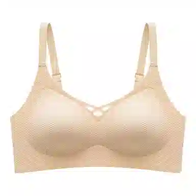 波波女神 小胸聚拢上托提拉收副乳调整型百搭运动无痕文胸 女款