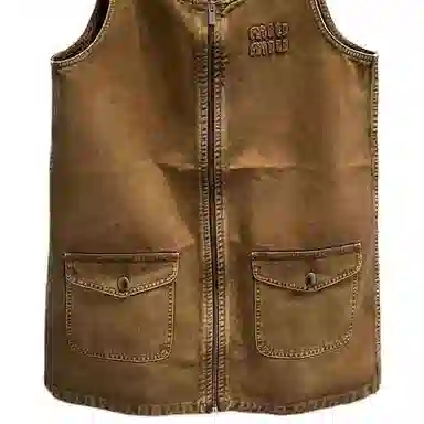 Miu Miu SS25 Brown Dress