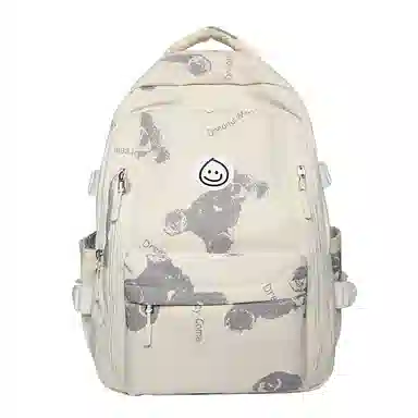 彤彤兔 韩版森系小清新简约 尼龙 双肩包 女款 多色