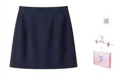 东鲸岁时记 纯欲风包臀裙半身小个子休闲短裙 女款 礼盒装 月光信笺一步裙 买赠衣架