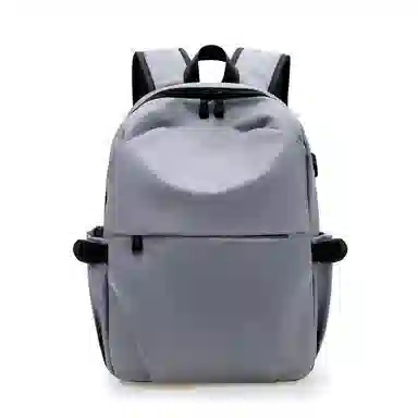 彤彤兔 防水旅行电脑包包 尼龙 双肩包 男款 灰色\黑色