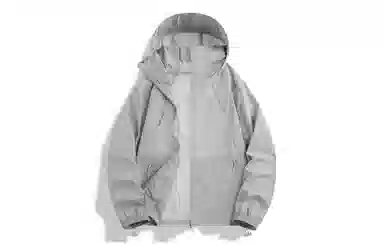 木林森 户外透气宽松舒适百搭连帽防晒服 男女同款