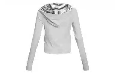 APEA Two-Tone Striped Hoodie