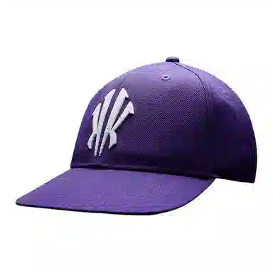 超级安踏 欧文 篮球系列 刺绣徽标 腈纶 鸭舌帽 男女同款情侣款 诺雅紫