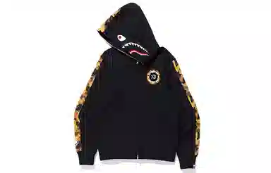A BATHING APE BAPE x XO Camo Shark Pullover Hoodie