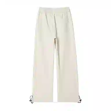 么宁 时尚简约户外运动百搭宽松直筒休闲裤 男女同款