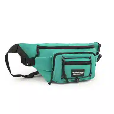 尊梵 潮牌运动款日系时尚休闲小挎包 尼龙布 胸包 常规 男女同款情侣款 多色