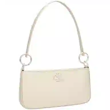 Calvin Klein Shoulder Bag Milk White